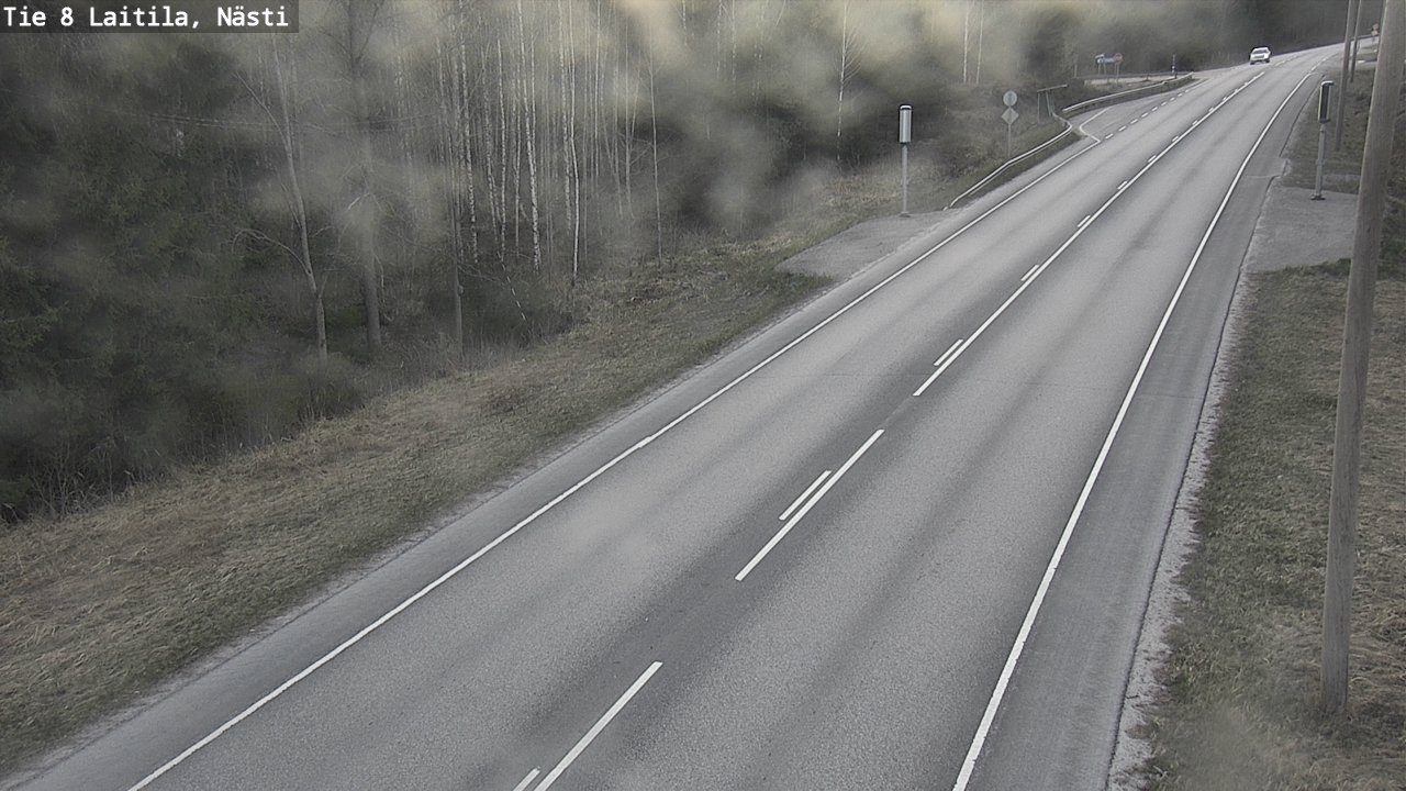 Weather Camera Image Väg 8  Letala, Nästi, Laitila, Varsinais-Suomi