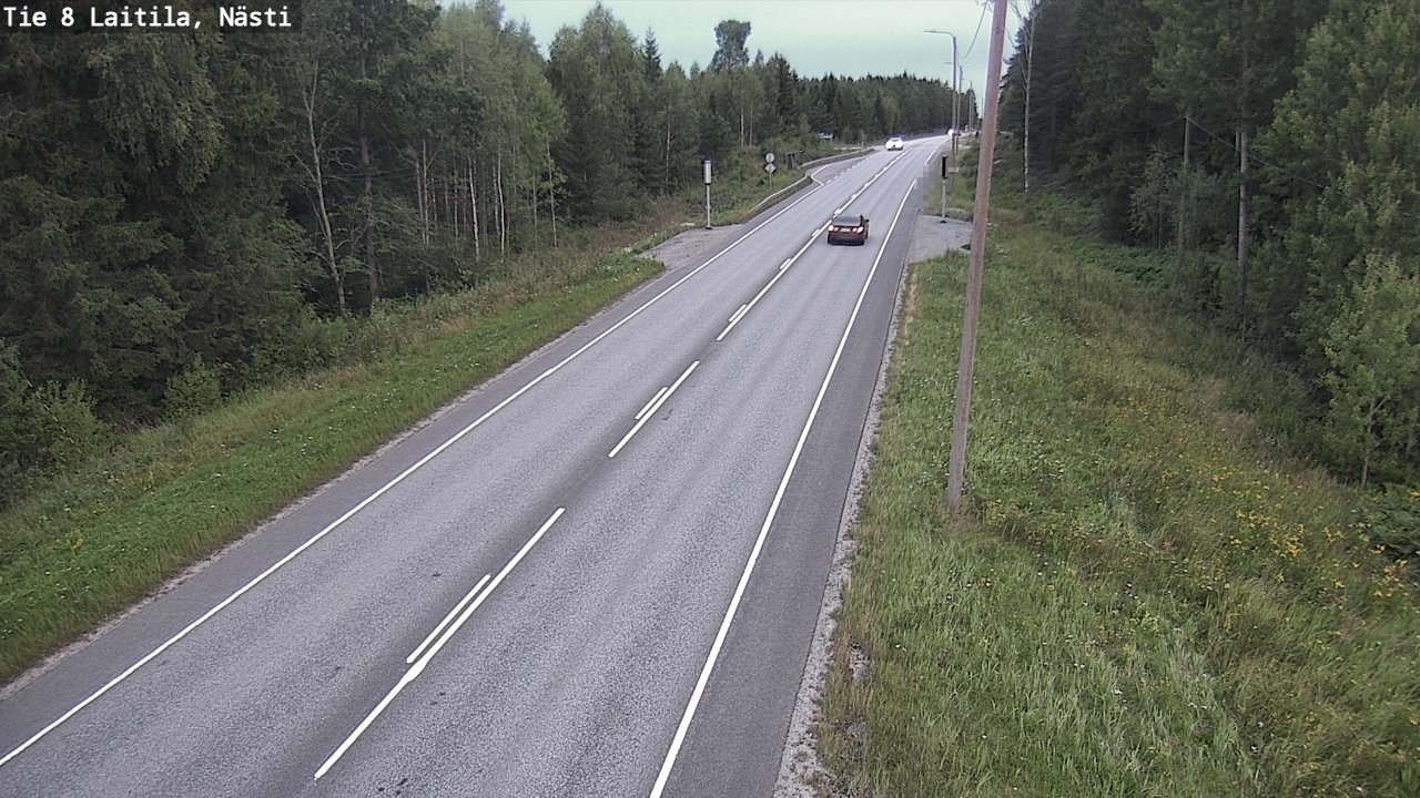 Weather Camera Image Road 8  Laitila, Nästi, Laitila, Varsinais-Suomi