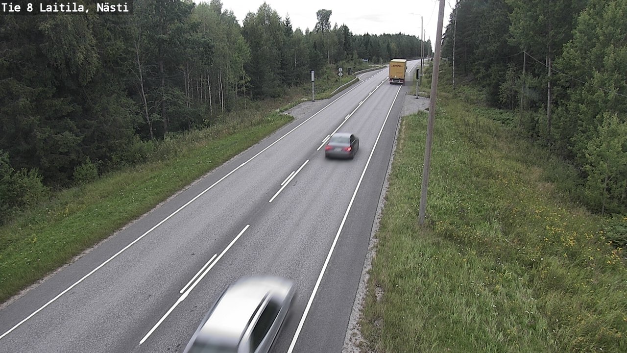 Weather Camera Image Road 8  Laitila, Nästi, Laitila, Varsinais-Suomi