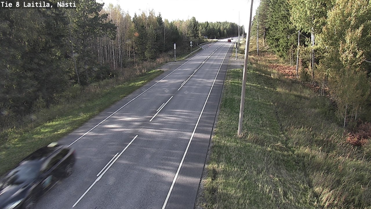 Weather Camera Image Road 8  Laitila, Nästi, Laitila, Varsinais-Suomi