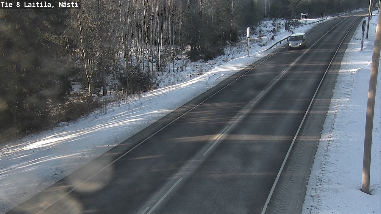 Weather Camera Image Road 8  Laitila, Nästi, Laitila, Varsinais-Suomi
