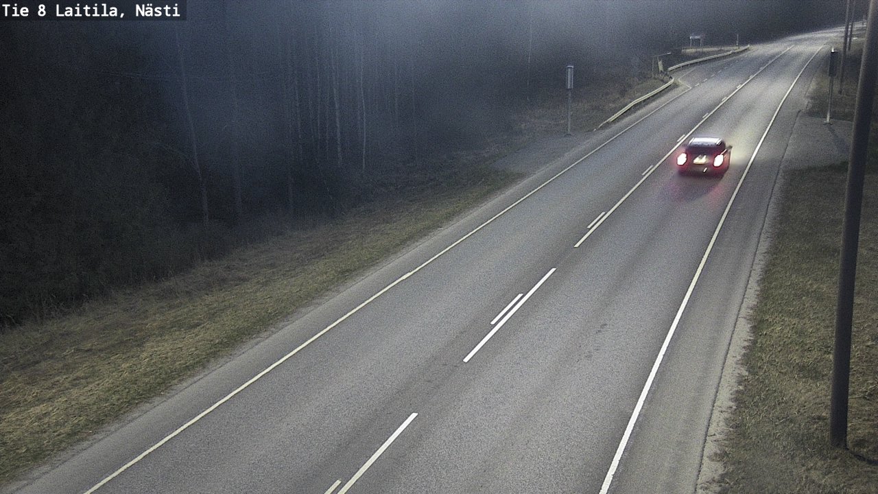Weather Camera Image Road 8  Laitila, Nästi, Laitila, Varsinais-Suomi