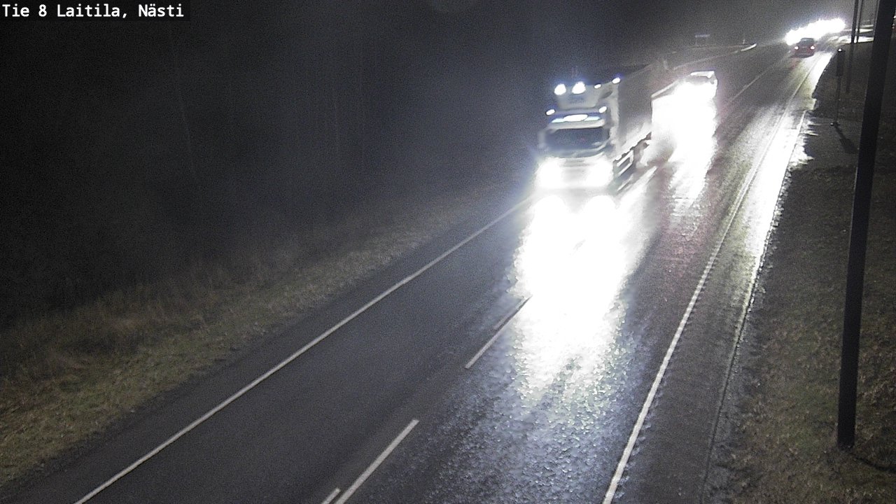Weather Camera Image Road 8 Laitila, Nästi, Laitila, Varsinais-Suomi