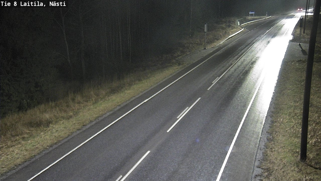 Weather Camera Image Väg 8 Letala, Nästi, Laitila, Varsinais-Suomi