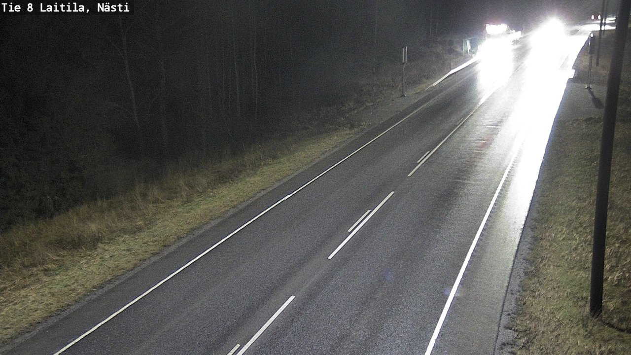 Weather Camera Image Väg 8 Letala, Nästi, Laitila, Varsinais-Suomi