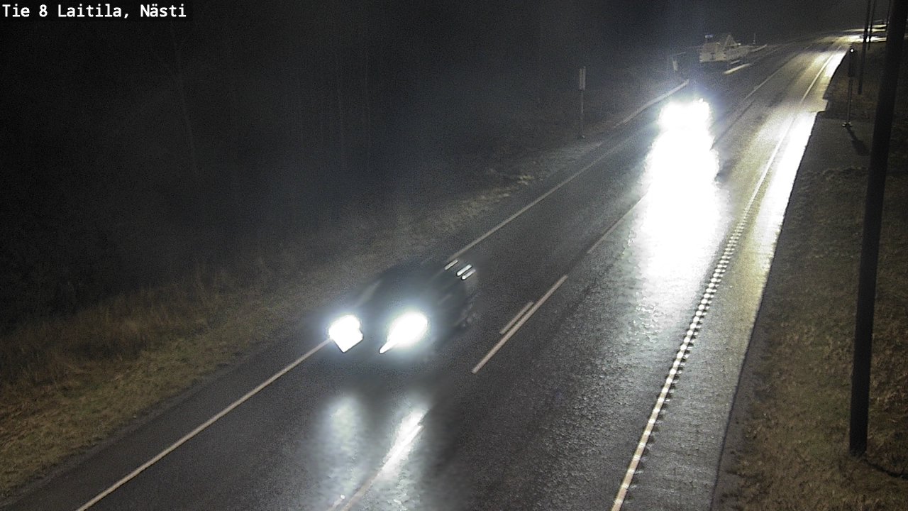 Weather Camera Image Väg 8 Letala, Nästi, Laitila, Varsinais-Suomi