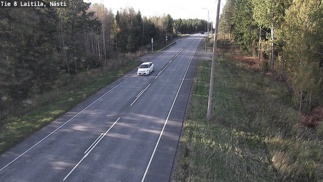 Weather Camera Image Road 8  Laitila, Nästi, Laitila, Varsinais-Suomi