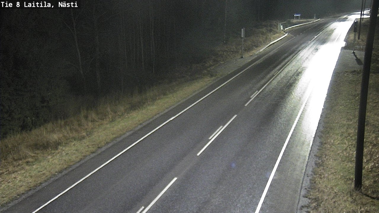 Weather Camera Image Road 8 Laitila, Nästi, Laitila, Varsinais-Suomi