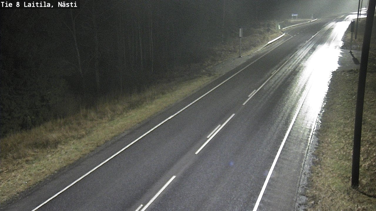 Weather Camera Image Road 8 Laitila, Nästi, Laitila, Varsinais-Suomi