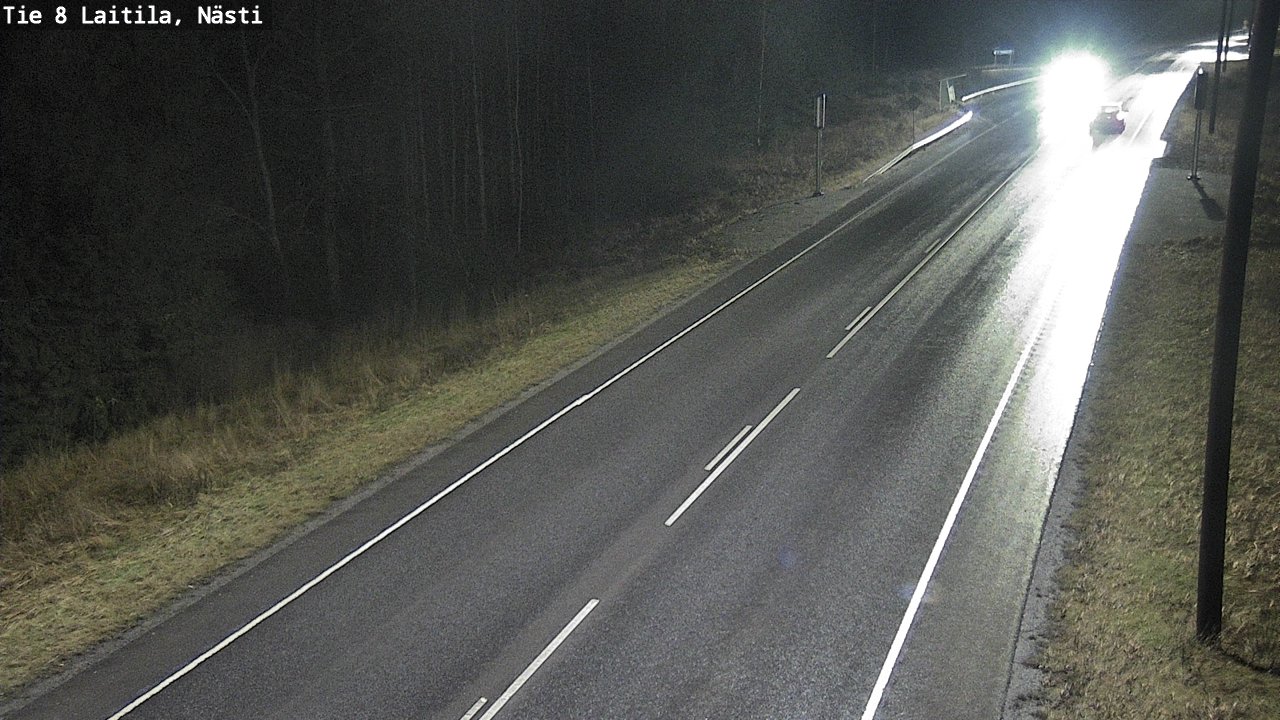 Weather Camera Image Road 8 Laitila, Nästi, Laitila, Varsinais-Suomi