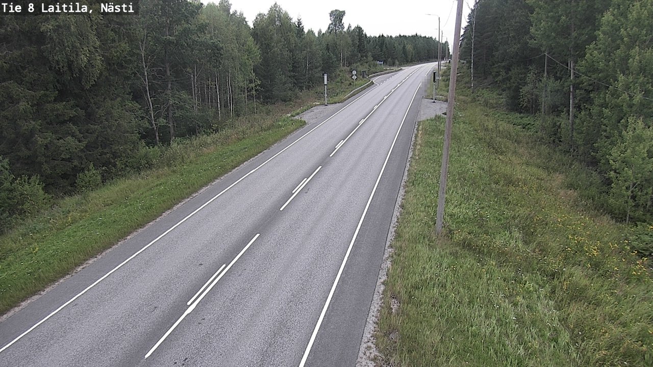 Weather Camera Image Road 8  Laitila, Nästi, Laitila, Varsinais-Suomi
