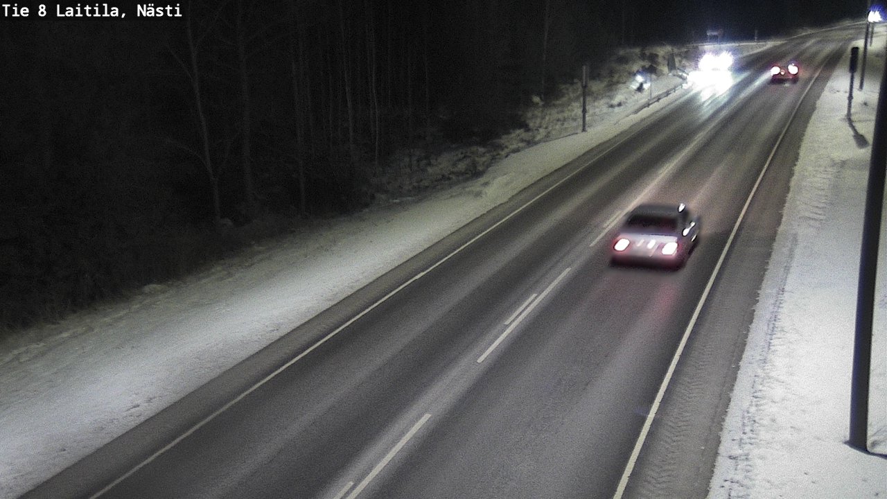 Weather Camera Image Road 8  Laitila, Nästi, Laitila, Varsinais-Suomi