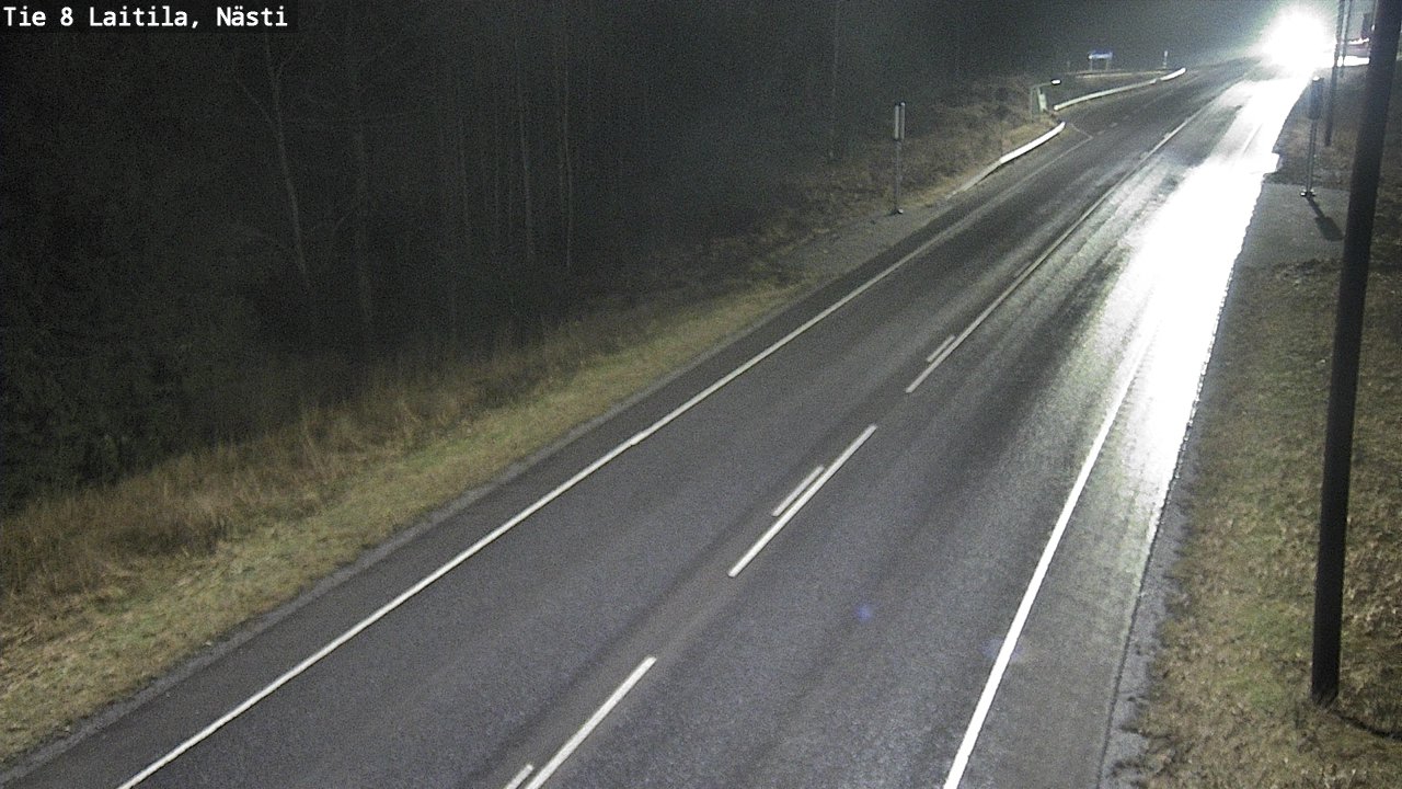 Weather Camera Image Väg 8 Letala, Nästi, Laitila, Varsinais-Suomi