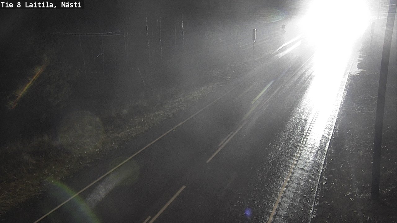 Weather Camera Image Road 8 Laitila, Nästi, Laitila, Varsinais-Suomi