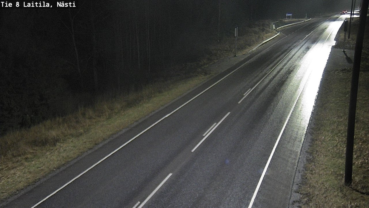 Weather Camera Image Väg 8 Letala, Nästi, Laitila, Varsinais-Suomi