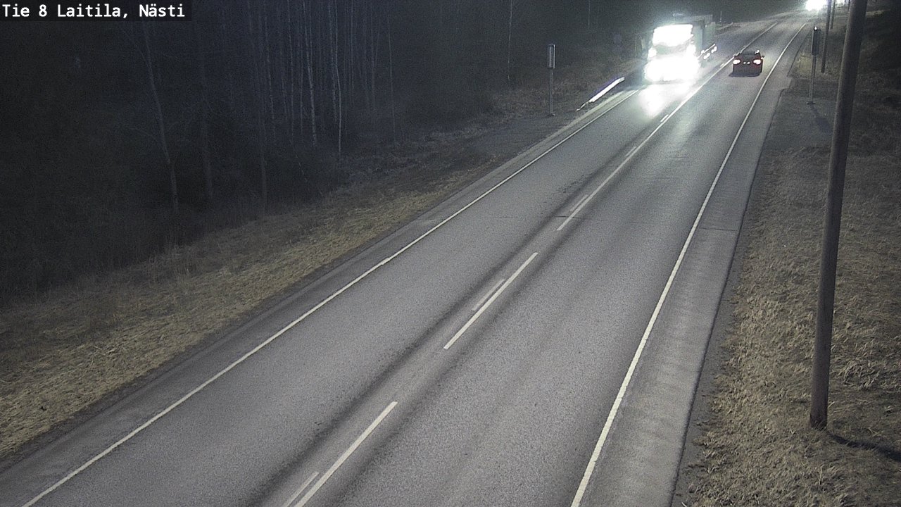 Weather Camera Image Road 8  Laitila, Nästi, Laitila, Varsinais-Suomi