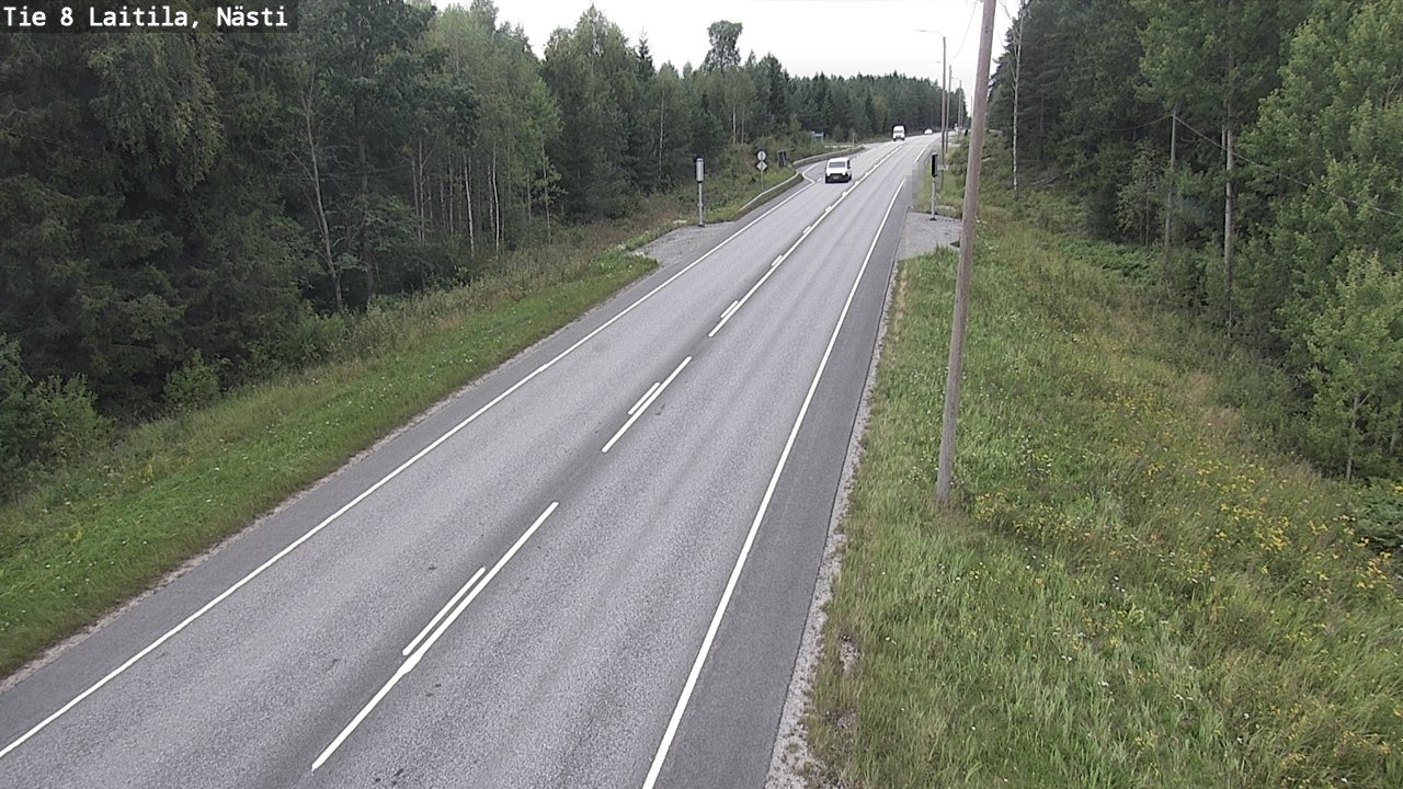 Weather Camera Image Road 8  Laitila, Nästi, Laitila, Varsinais-Suomi