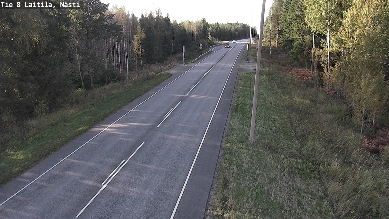 Weather Camera Image Road 8  Laitila, Nästi, Laitila, Varsinais-Suomi