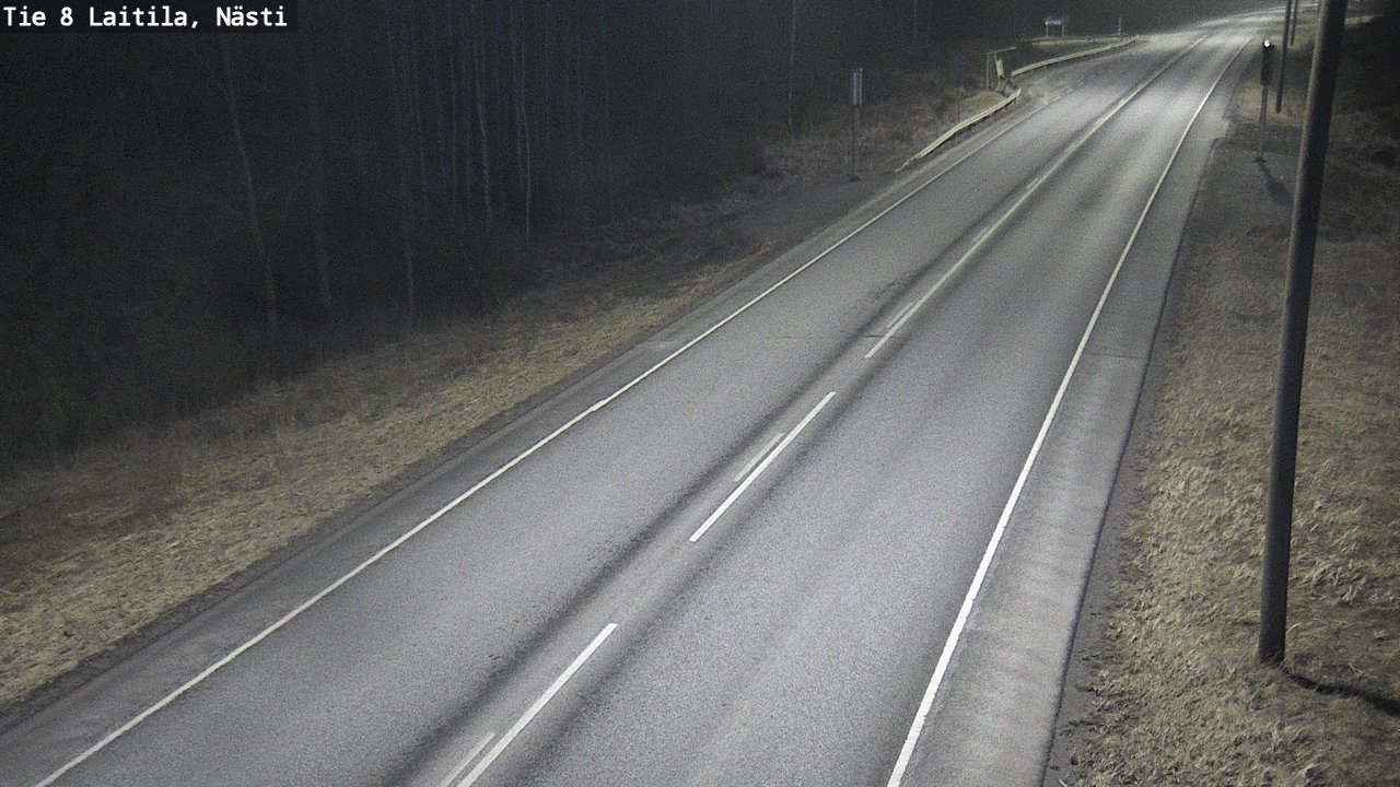 Weather Camera Image Road 8  Laitila, Nästi, Laitila, Varsinais-Suomi