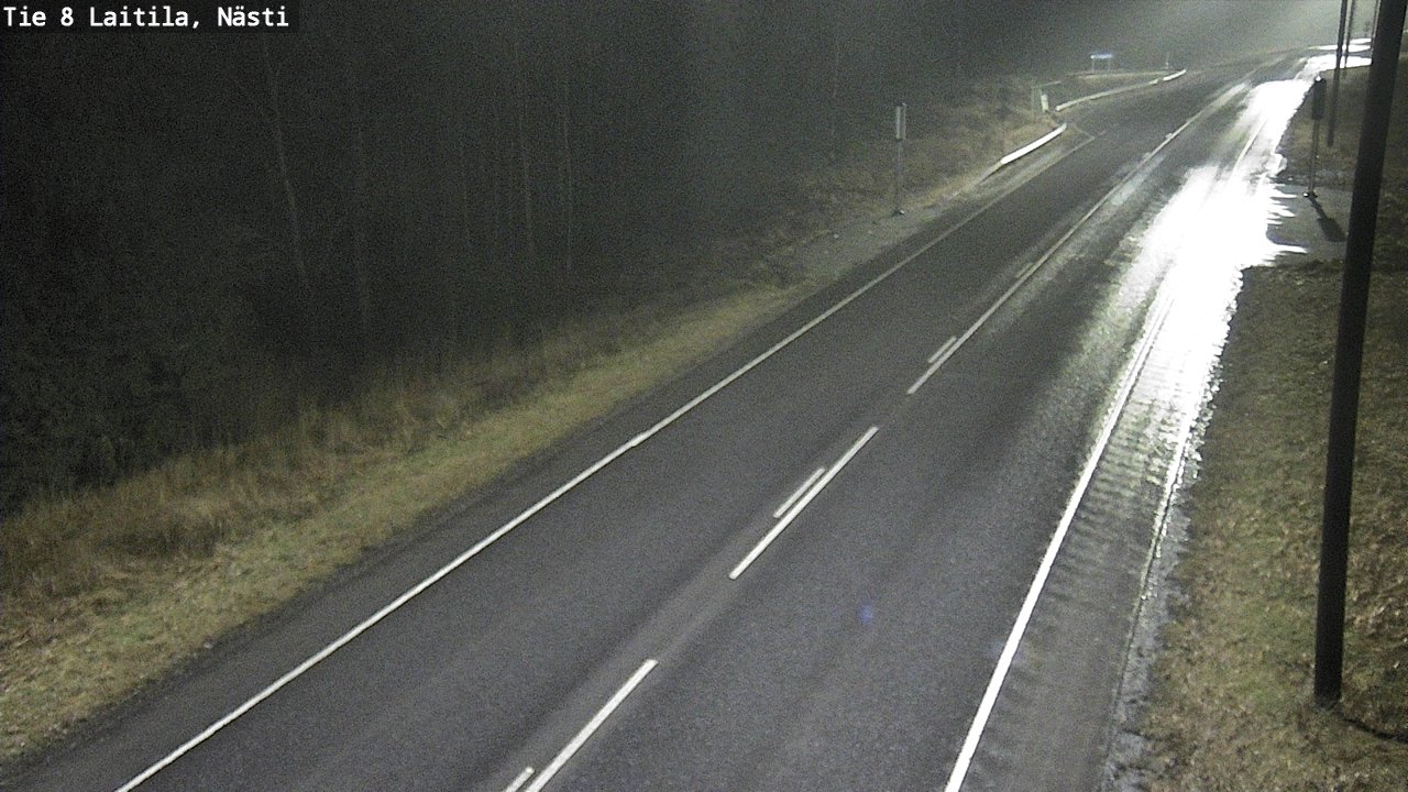 Weather Camera Image Road 8 Laitila, Nästi, Laitila, Varsinais-Suomi