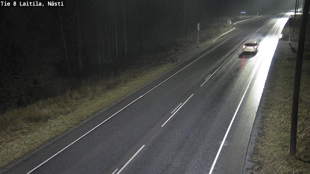 Weather Camera Image Väg 8 Letala, Nästi, Laitila, Varsinais-Suomi