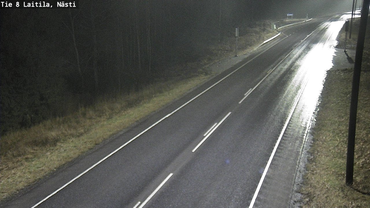 Weather Camera Image Road 8 Laitila, Nästi, Laitila, Varsinais-Suomi