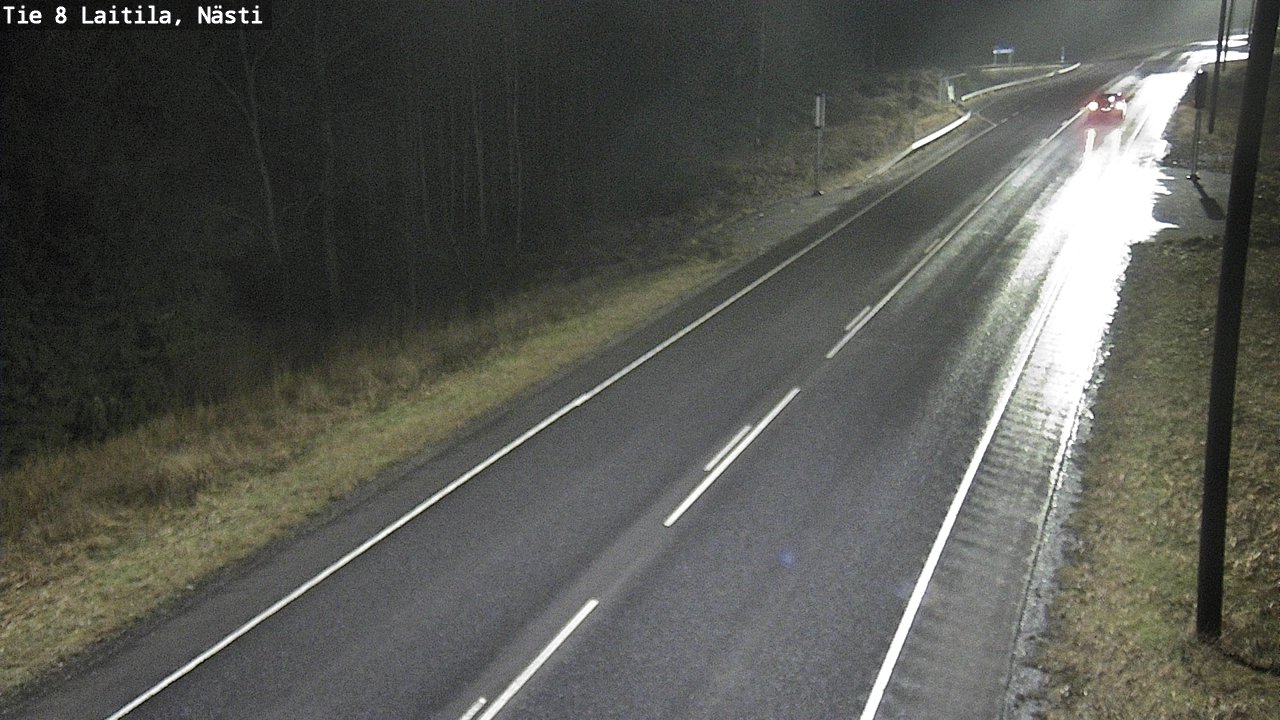 Weather Camera Image Road 8 Laitila, Nästi, Laitila, Varsinais-Suomi