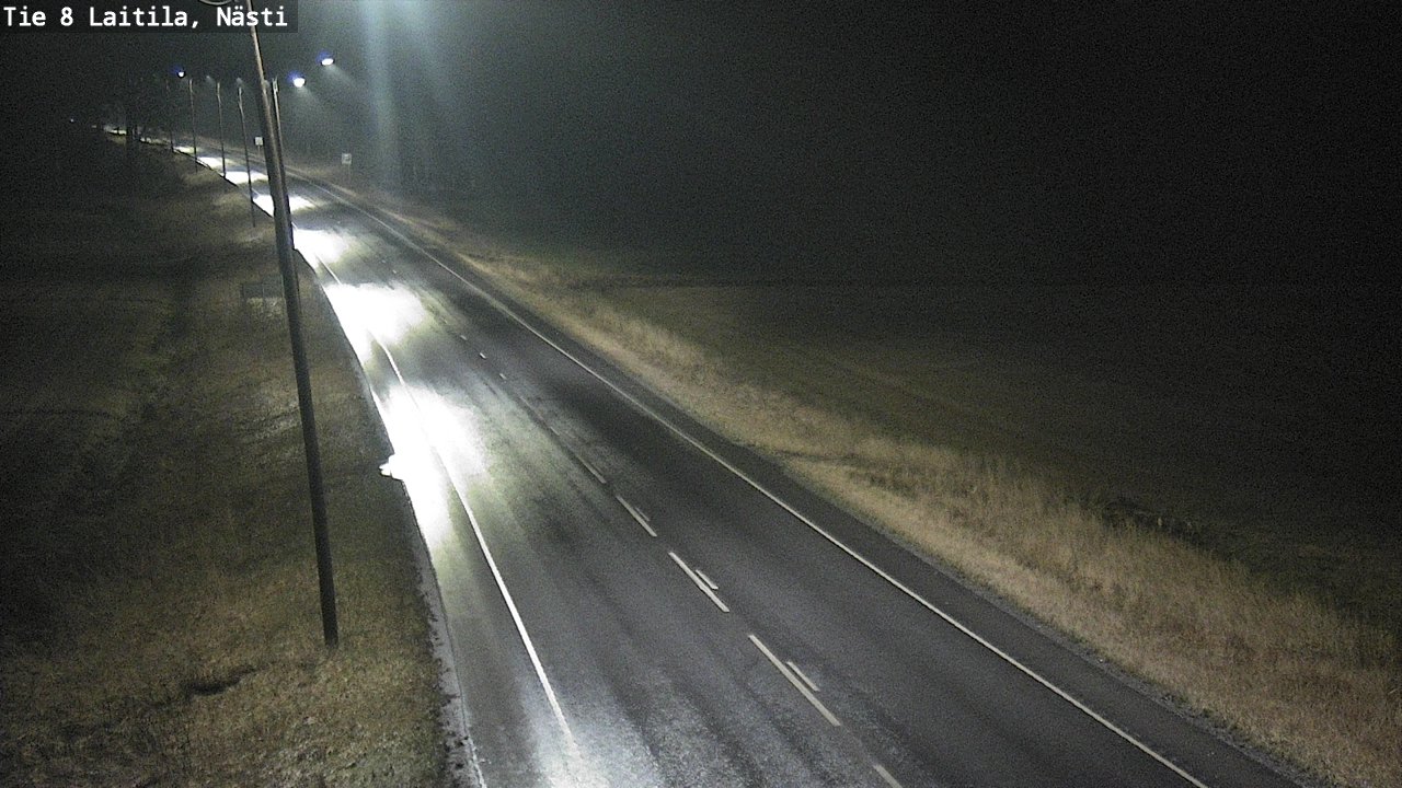 Weather Camera Image Road 8 Laitila, Nästi, Laitila, Varsinais-Suomi
