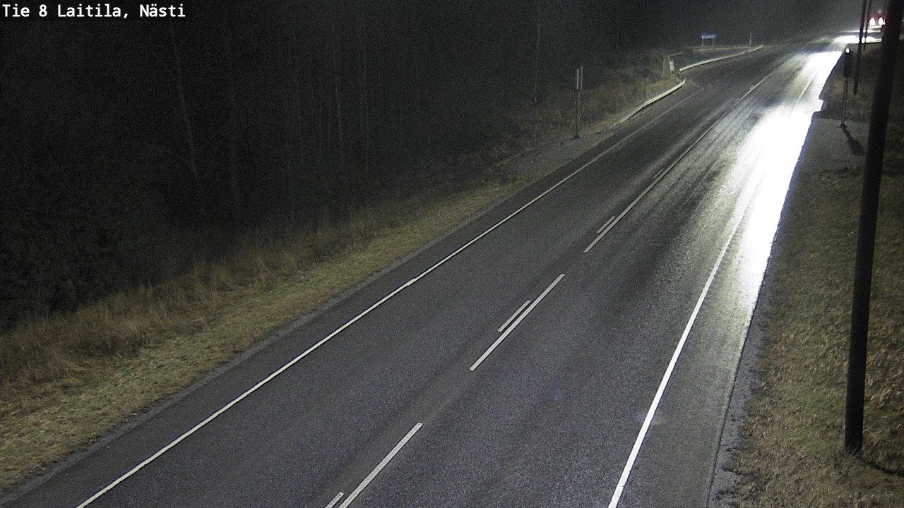 Weather Camera Image Road 8 Laitila, Nästi, Laitila, Varsinais-Suomi