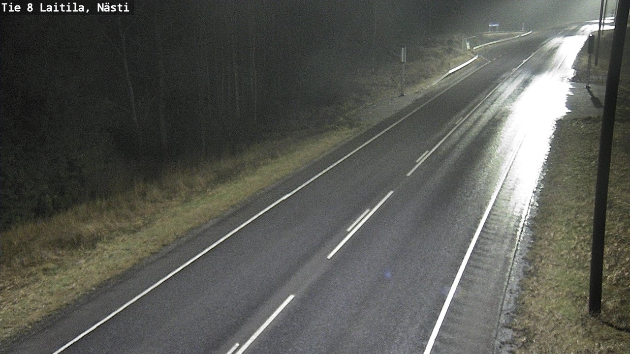 Weather Camera Image Road 8 Laitila, Nästi, Laitila, Varsinais-Suomi