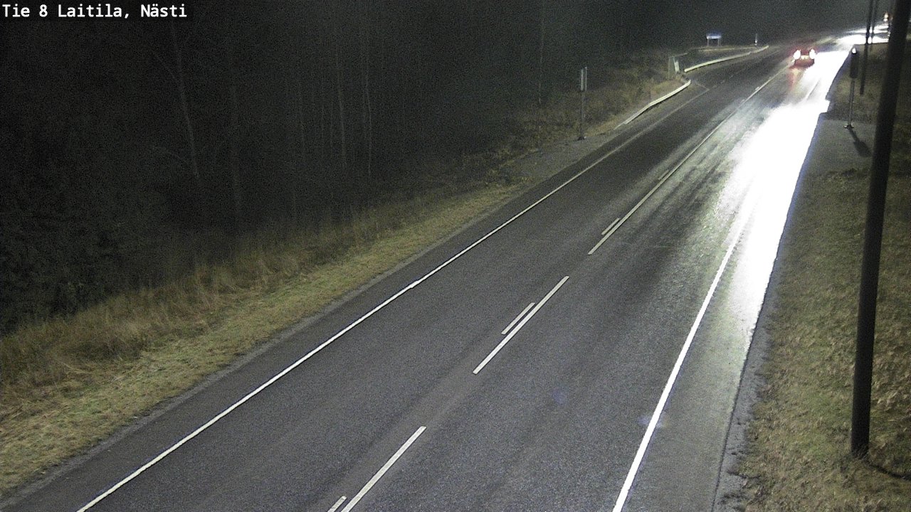 Weather Camera Image Road 8 Laitila, Nästi, Laitila, Varsinais-Suomi
