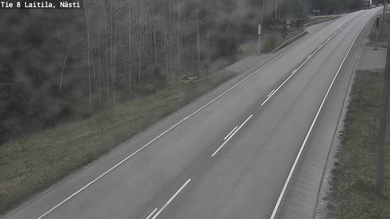 Weather Camera Image Road 8  Laitila, Nästi, Laitila, Varsinais-Suomi