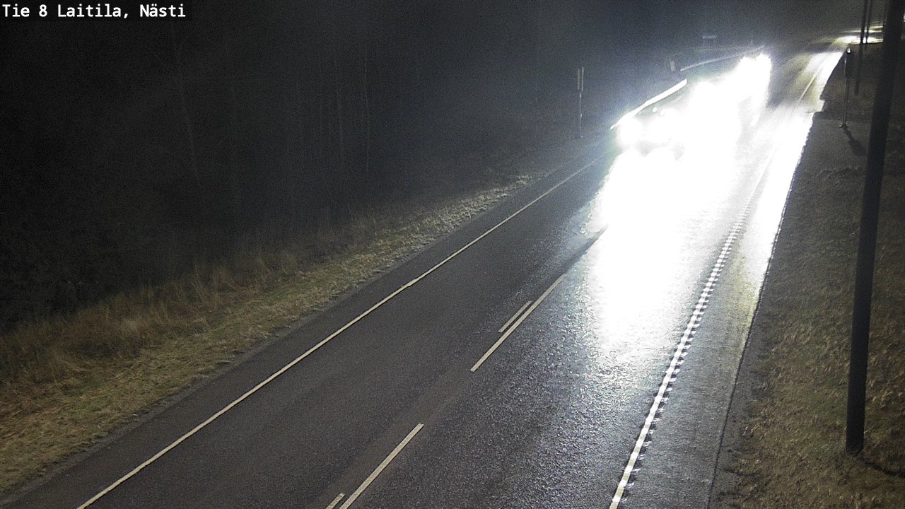 Weather Camera Image Väg 8 Letala, Nästi, Laitila, Varsinais-Suomi