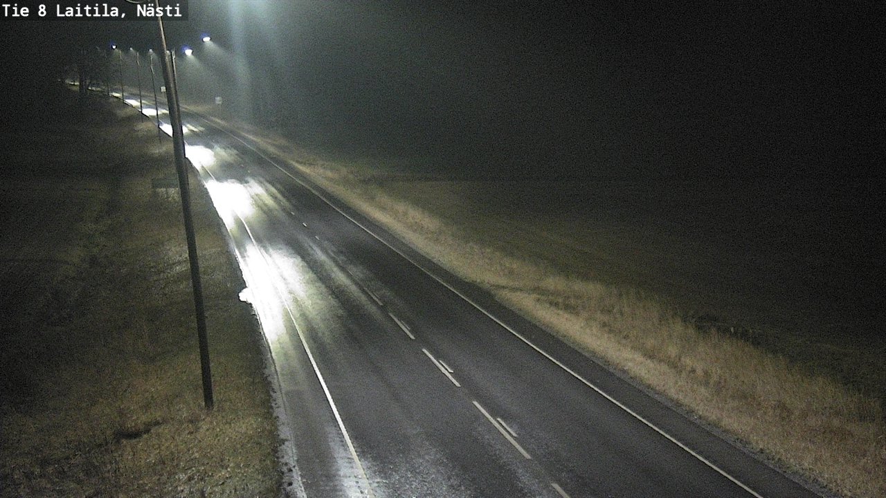 Weather Camera Image Road 8 Laitila, Nästi, Laitila, Varsinais-Suomi