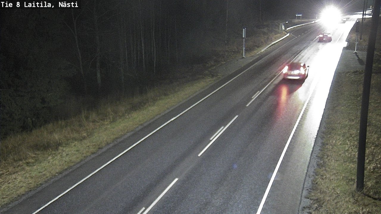 Weather Camera Image Väg 8 Letala, Nästi, Laitila, Varsinais-Suomi