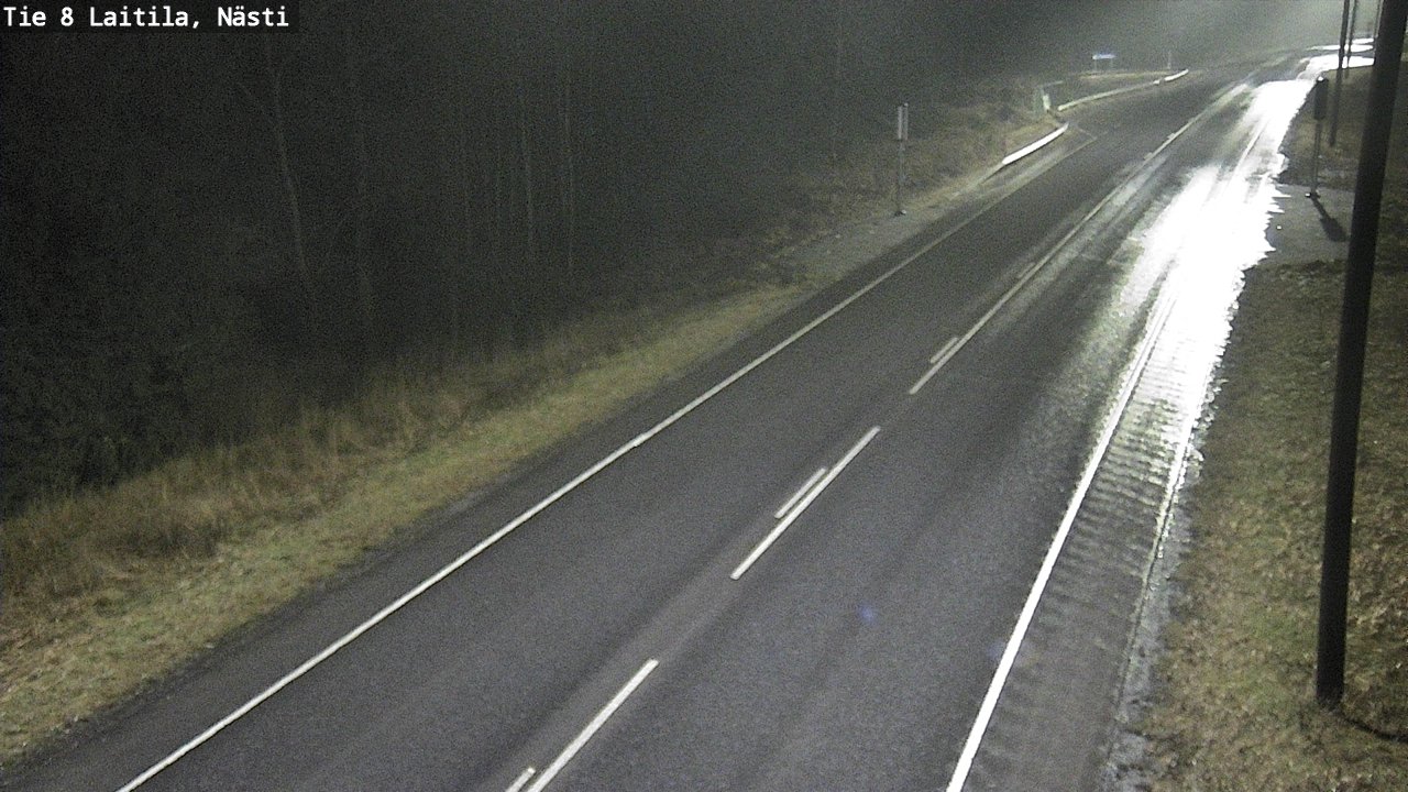 Weather Camera Image Road 8 Laitila, Nästi, Laitila, Varsinais-Suomi