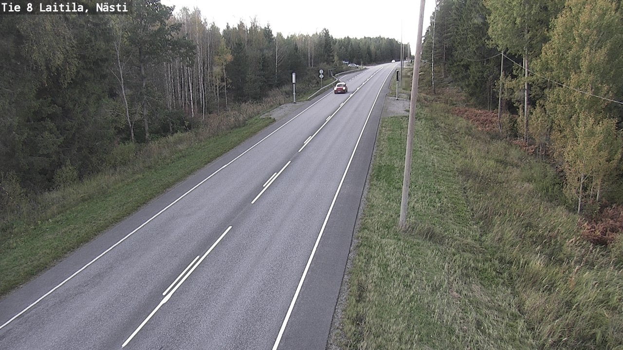 Weather Camera Image Road 8  Laitila, Nästi, Laitila, Varsinais-Suomi