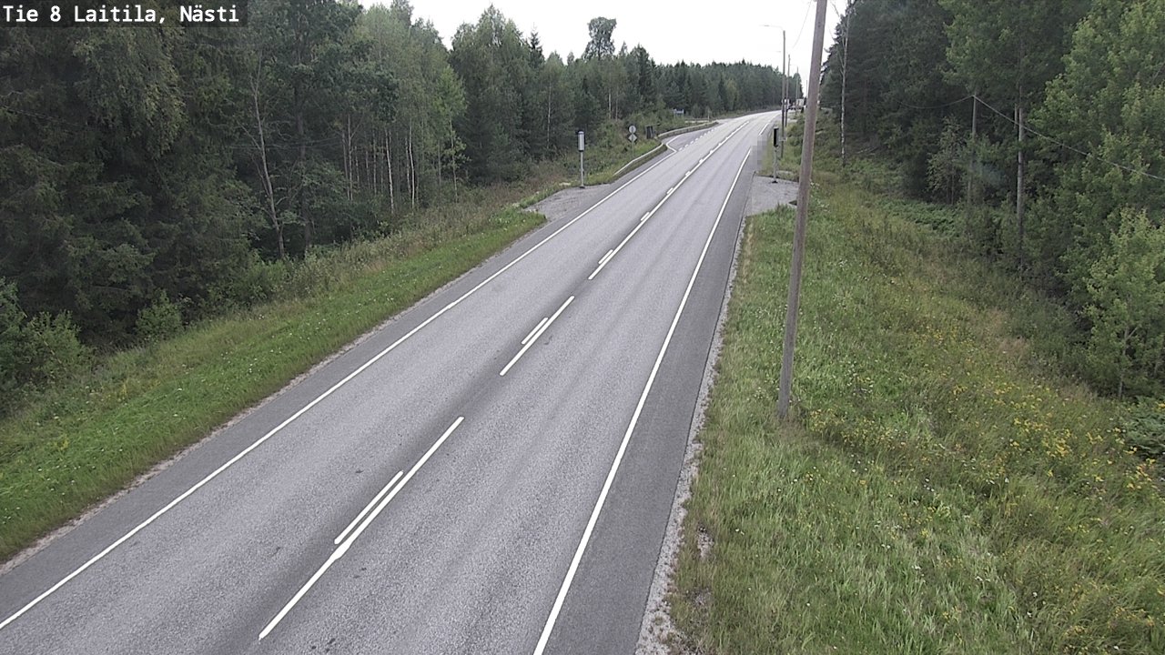 Weather Camera Image Road 8  Laitila, Nästi, Laitila, Varsinais-Suomi