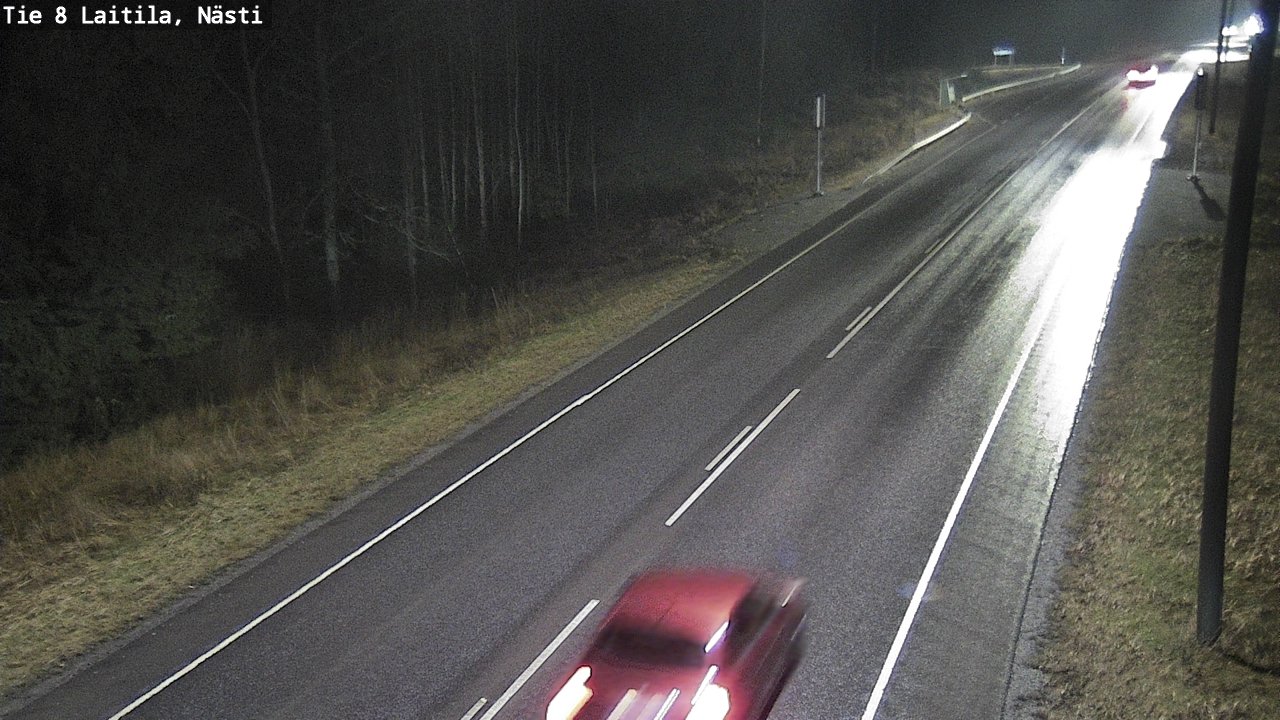 Weather Camera Image Väg 8 Letala, Nästi, Laitila, Varsinais-Suomi
