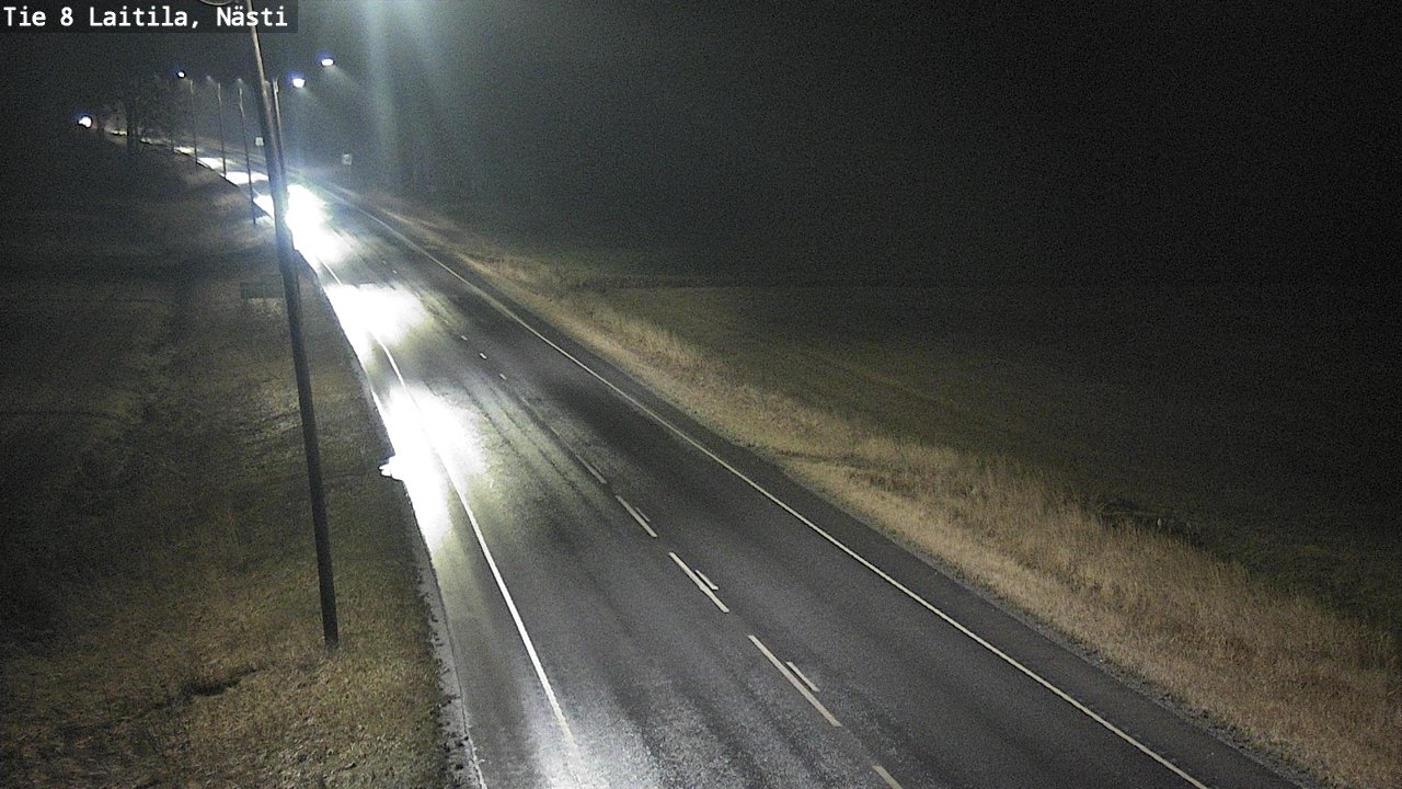 Weather Camera Image Road 8 Laitila, Nästi, Laitila, Varsinais-Suomi