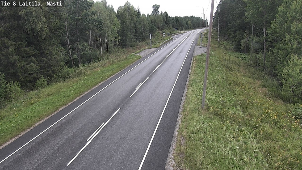 Weather Camera Image Road 8  Laitila, Nästi, Laitila, Varsinais-Suomi