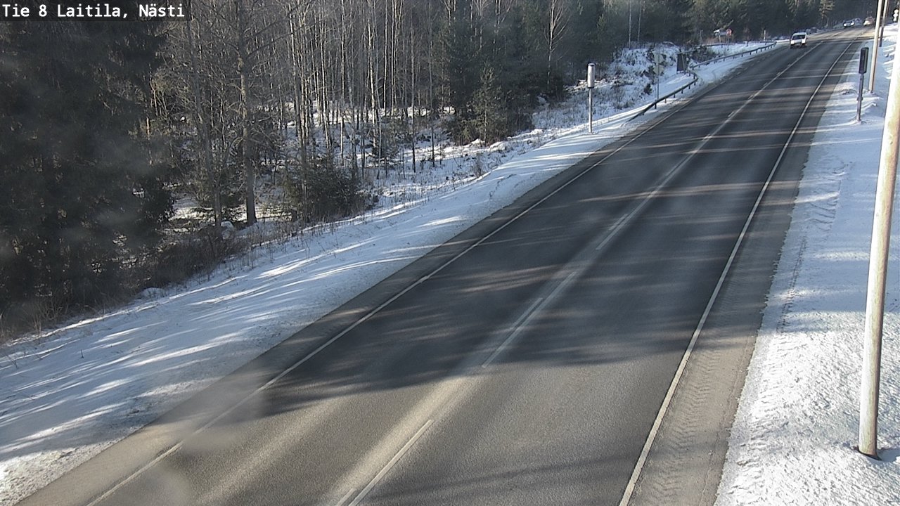 Weather Camera Image Road 8  Laitila, Nästi, Laitila, Varsinais-Suomi