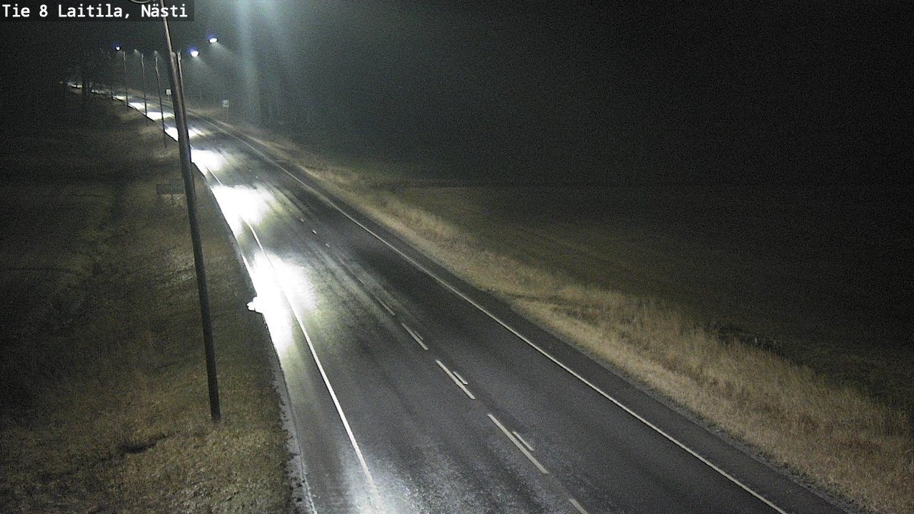 Weather Camera Image Road 8 Laitila, Nästi, Laitila, Varsinais-Suomi