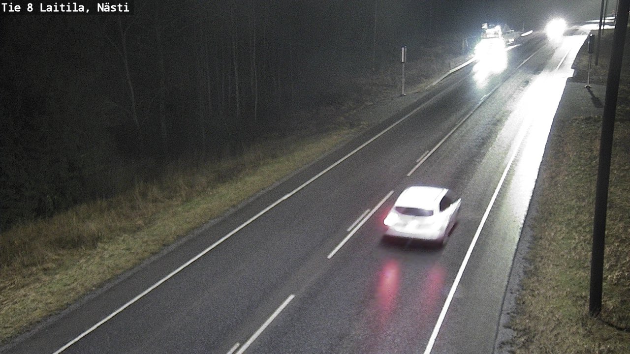 Weather Camera Image Väg 8 Letala, Nästi, Laitila, Varsinais-Suomi