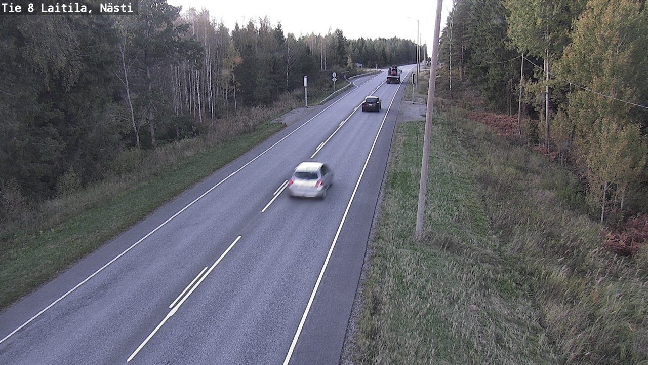 Weather Camera Image Road 8  Laitila, Nästi, Laitila, Varsinais-Suomi
