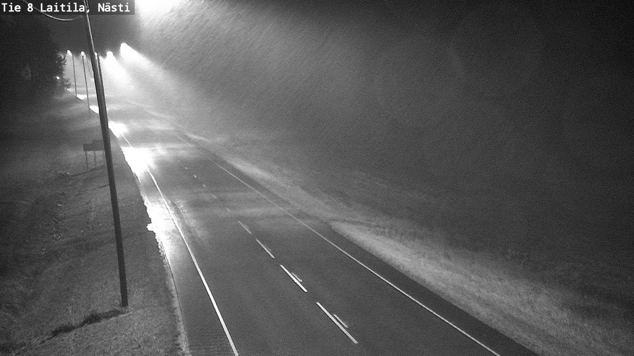 Weather Camera Image Väg 8  Letala, Nästi, Laitila, Varsinais-Suomi