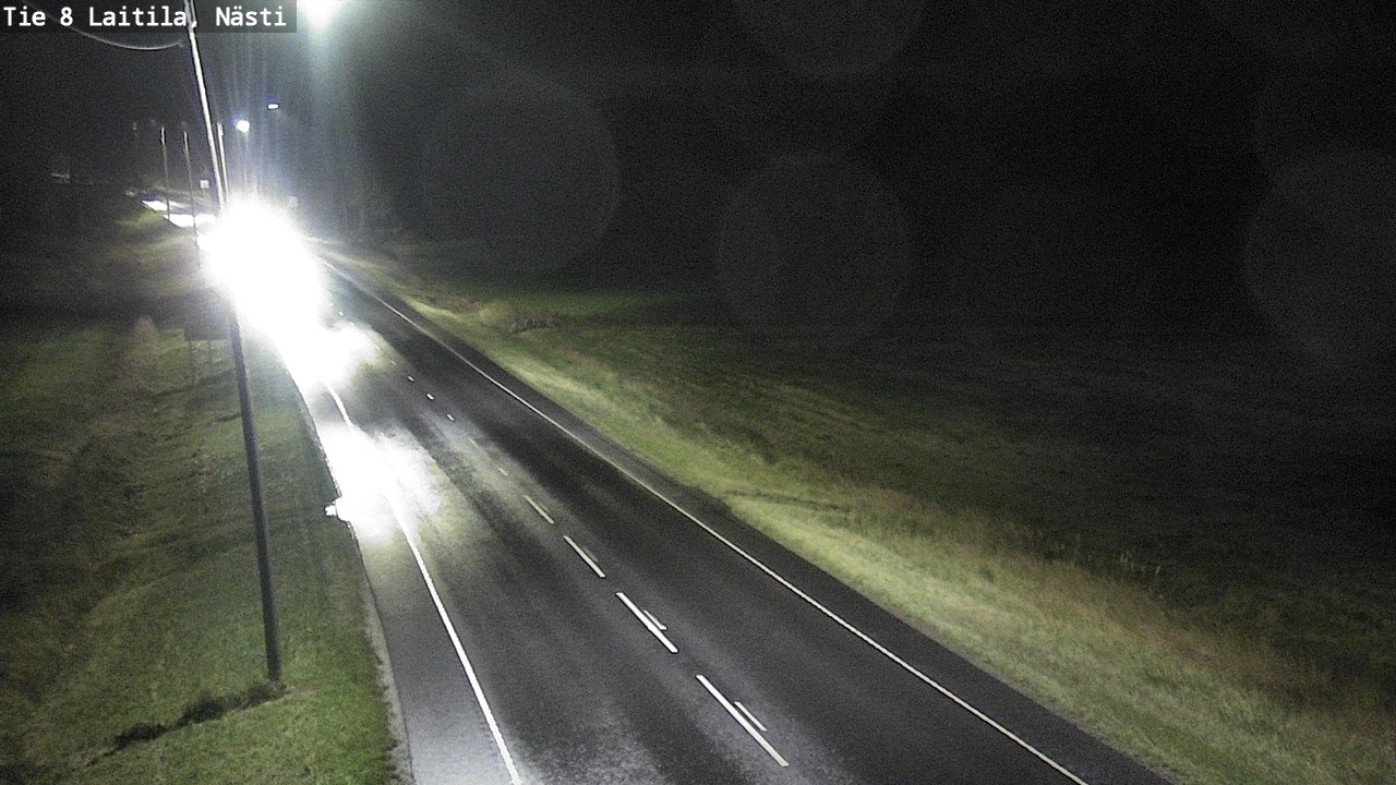 Weather Camera Image Väg 8  Letala, Nästi, Laitila, Varsinais-Suomi