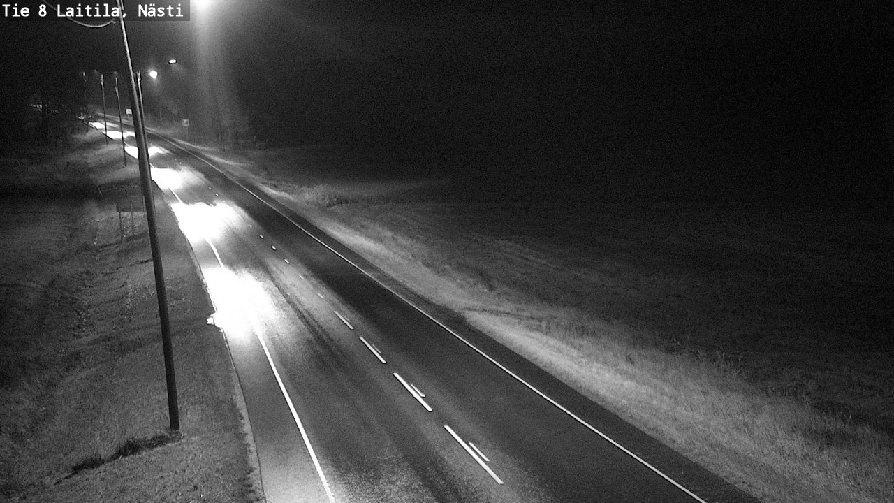 Weather Camera Image Väg 8  Letala, Nästi, Laitila, Varsinais-Suomi