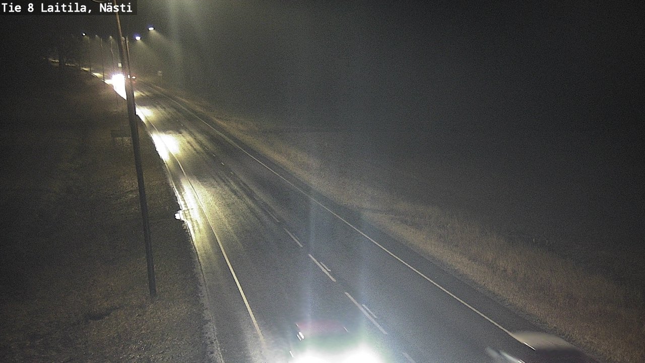 Weather Camera Image Väg 8 Letala, Nästi, Laitila, Varsinais-Suomi