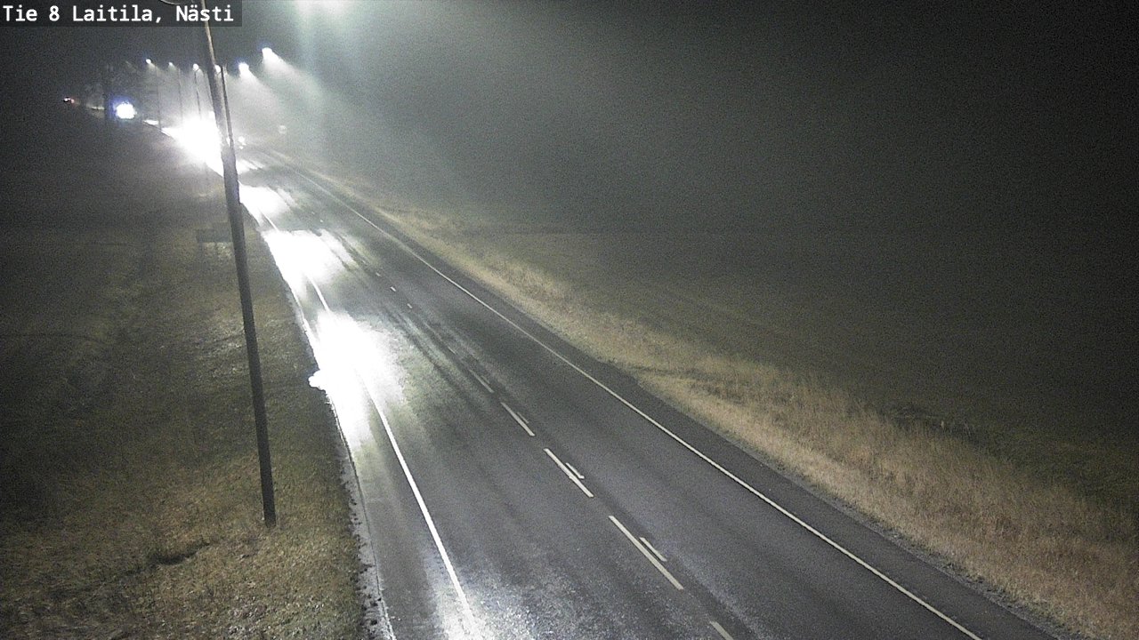 Weather Camera Image Väg 8 Letala, Nästi, Laitila, Varsinais-Suomi